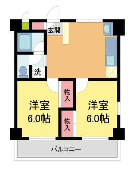 兵庫県宝塚市栄町１ 宝塚駅 2LDK マンション 賃貸物件詳細