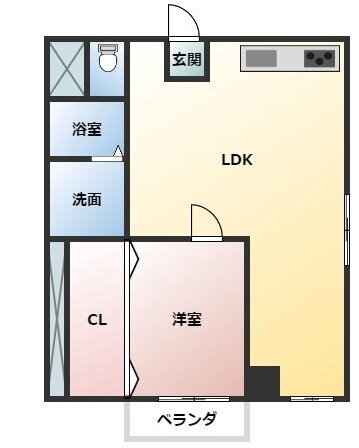 岡山県岡山市北区北方４ 法界院駅 1LDK マンション 賃貸物件詳細