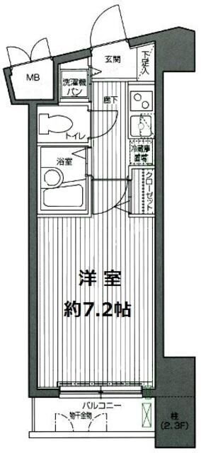 東京都目黒区青葉台３ 渋谷駅 1K マンション 賃貸物件詳細