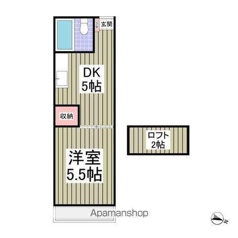 埼玉県八潮市八潮２ 八潮駅 1DK アパート 賃貸物件詳細