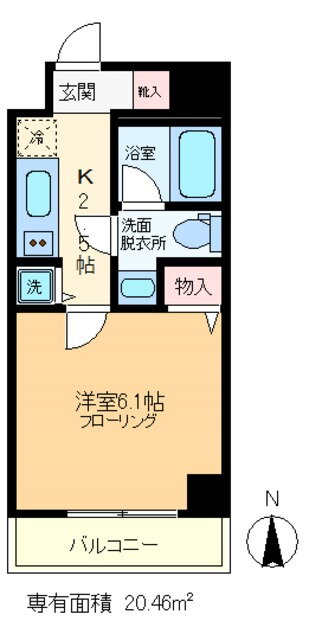 東京都江東区亀戸６ 亀戸駅 1K マンション 賃貸物件詳細