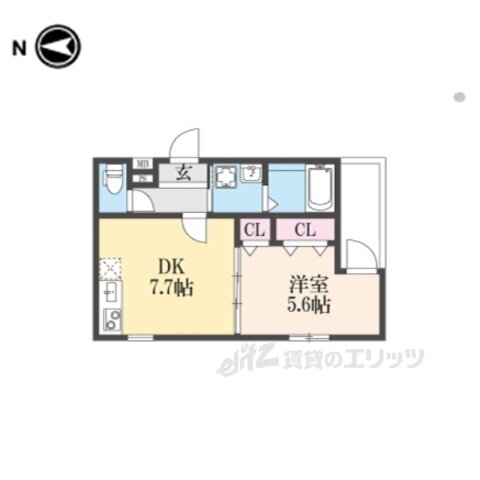 大阪府東大阪市瓜生堂１ 若江岩田駅 1DK アパート 賃貸物件詳細