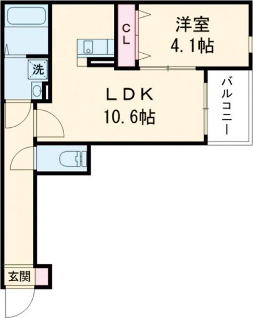 福岡県福岡市東区名島２ 名島駅 1LDK アパート 賃貸物件詳細