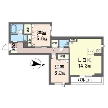 千葉県千葉市中央区蘇我１ 蘇我駅 2LDK マンション 賃貸物件詳細