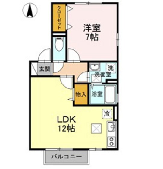 岡山県岡山市中区原尾島４ 1LDK アパート 賃貸物件詳細