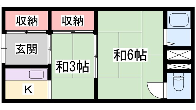 兵庫県姫路市岡田 手柄駅 1DK アパート 賃貸物件詳細