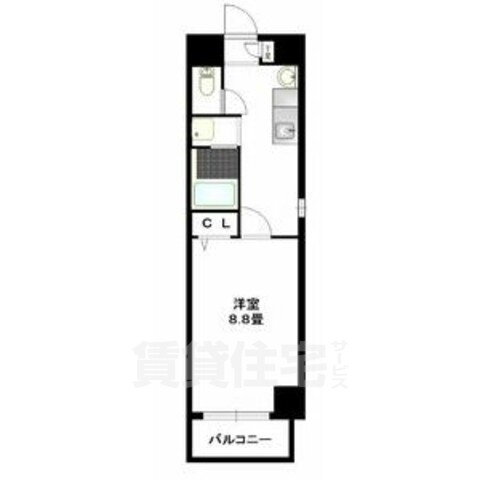 愛知県名古屋市中区千代田２ 鶴舞駅 1K マンション 賃貸物件詳細