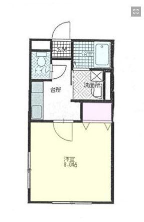 福島県福島市瀬上町字柳沼 瀬上駅 1K アパート 賃貸物件詳細