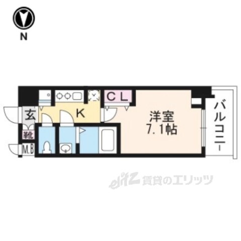 京都府京都市下京区南夷町 京都駅 1K マンション 賃貸物件詳細