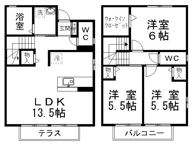宮城県仙台市泉区長命ケ丘１ 泉中央駅 3LDK 一戸建て 賃貸物件詳細