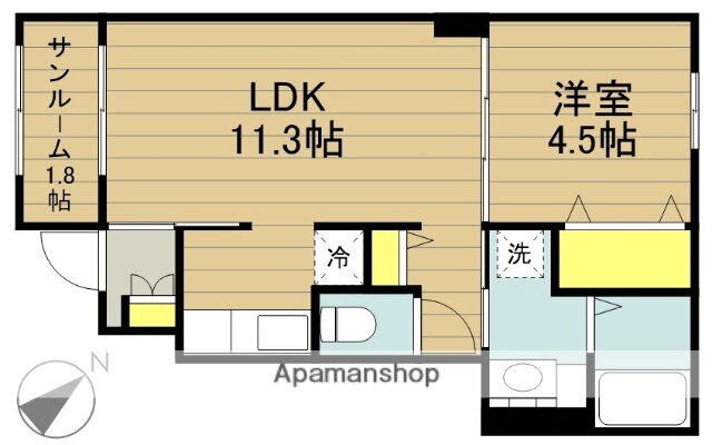 埼玉県さいたま市桜区栄和１ 南与野駅 1LDK アパート 賃貸物件詳細