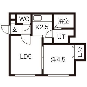 北海道札幌市白石区本郷通１丁目南 白石駅 1DK アパート 賃貸物件詳細