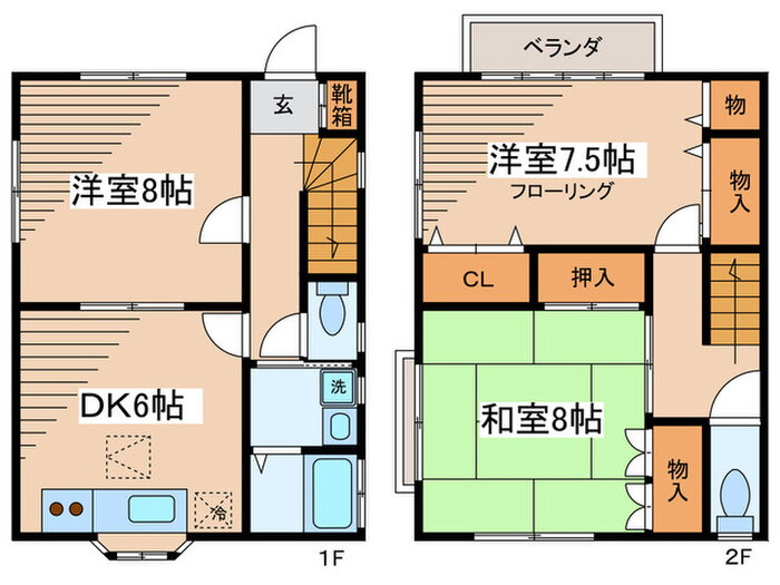 東京都狛江市東野川４ 喜多見駅 3DK 一戸建て 賃貸物件詳細