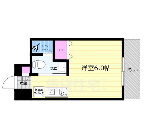 京都府京都市南区東九条東札辻町 九条駅 1K マンション 賃貸物件詳細