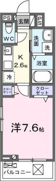 埼玉県所沢市松葉町 新所沢駅 1K アパート 賃貸物件詳細