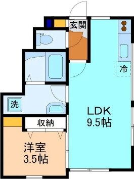 ＳｅｒｅａＯｎｅ 1階 1LDK 賃貸物件詳細