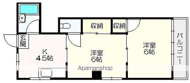 高知県高知市大津乙 舟戸駅 2K アパート 賃貸物件詳細