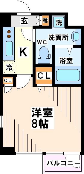 東京都世田谷区南烏山５ 千歳烏山駅 1K マンション 賃貸物件詳細