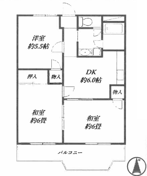 大阪府河内長野市原町３ 千代田駅 3DK マンション 賃貸物件詳細