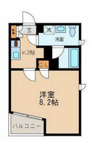 フラット太子堂 3階 1K 賃貸物件詳細