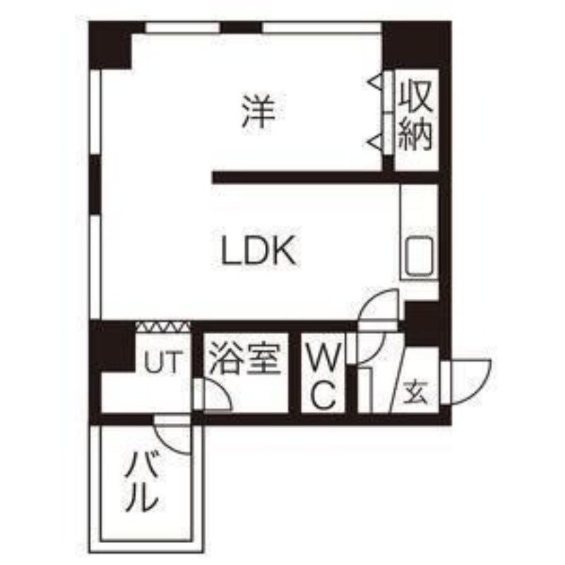 北海道札幌市西区西町南１０ 発寒南駅 1LDK マンション 賃貸物件詳細