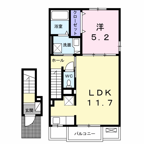 高知県香美市土佐山田町宝町１ 土佐山田駅 1LDK アパート 賃貸物件詳細