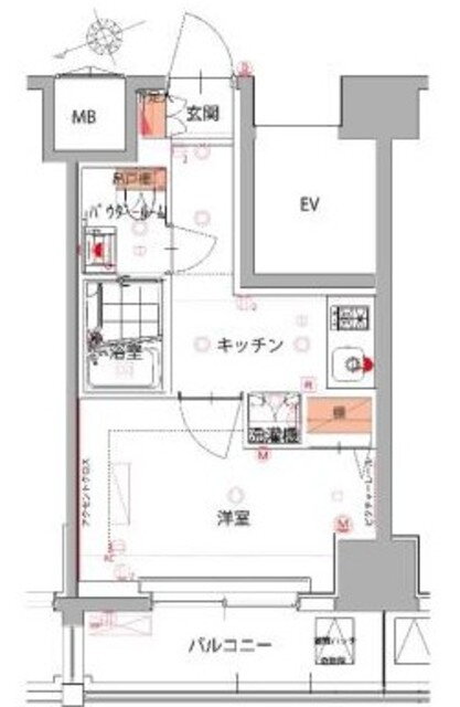 東京都品川区西五反田２ 五反田駅 1K マンション 賃貸物件詳細