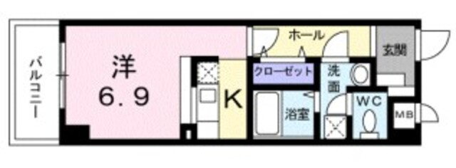 東京都大田区西六郷２ 雑色駅 1K マンション 賃貸物件詳細