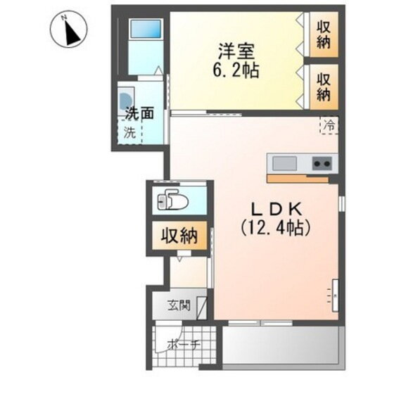 広島県東広島市西条町御薗宇 西条駅 1LDK アパート 賃貸物件詳細