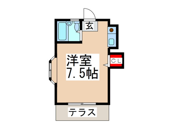 メゾンド国立 1階 ワンルーム 賃貸物件詳細