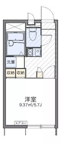 レオパレスＳＥＩＺＡＮ 2階 1K 賃貸物件詳細