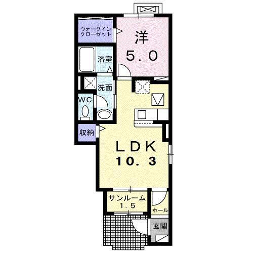 青森県八戸市大字中居林字綿ノ端 1LDK アパート 賃貸物件詳細