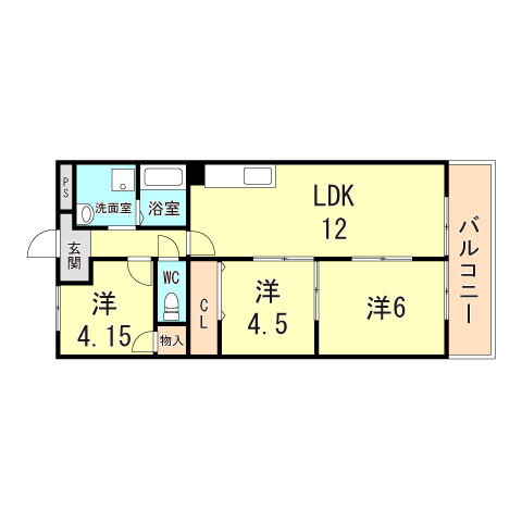 兵庫県明石市小久保１ 西明石駅 3LDK マンション 賃貸物件詳細