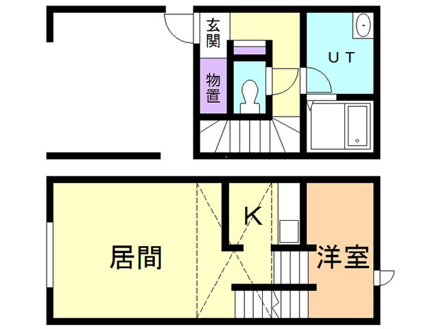 北海道旭川市三条通１３ 1LDK アパート 賃貸物件詳細