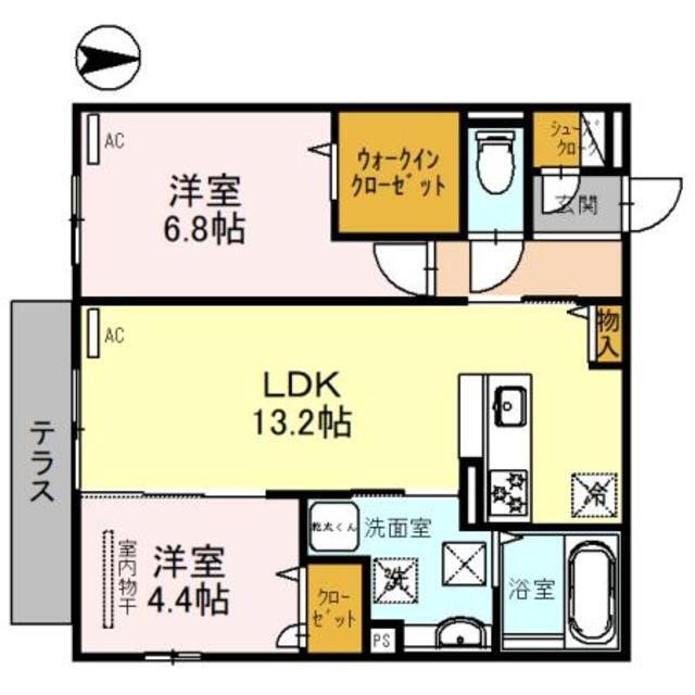 大阪府堺市西区鳳北町８ 鳳駅 2LDK アパート 賃貸物件詳細