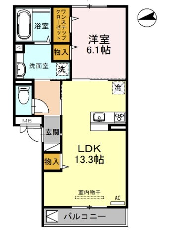 大阪府羽曳野市誉田３ 古市駅 1LDK アパート 賃貸物件詳細