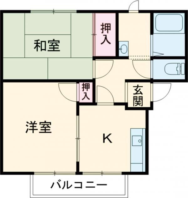 兵庫県加東市上滝野 滝駅 2K アパート 賃貸物件詳細