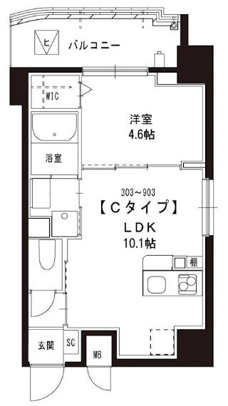 東京都港区芝２ 浜松町駅 1LDK マンション 賃貸物件詳細