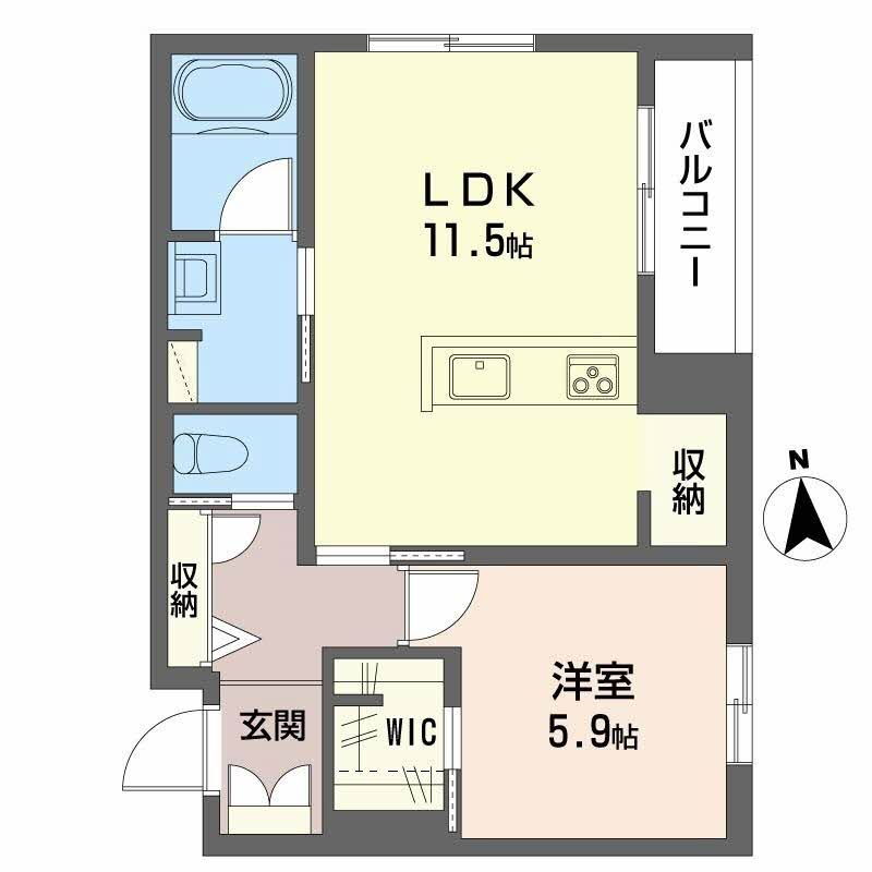 シャーメゾン　Ｃｈｅｚ　ｔｏｉ　公園前 1階 1LDK 賃貸物件詳細