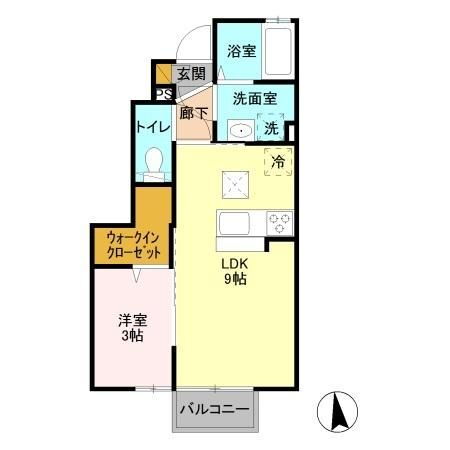 茨城県土浦市城北町 土浦駅 1LDK アパート 賃貸物件詳細