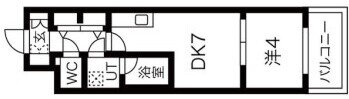 レオンコンフォート難波南 2階 1DK 賃貸物件詳細