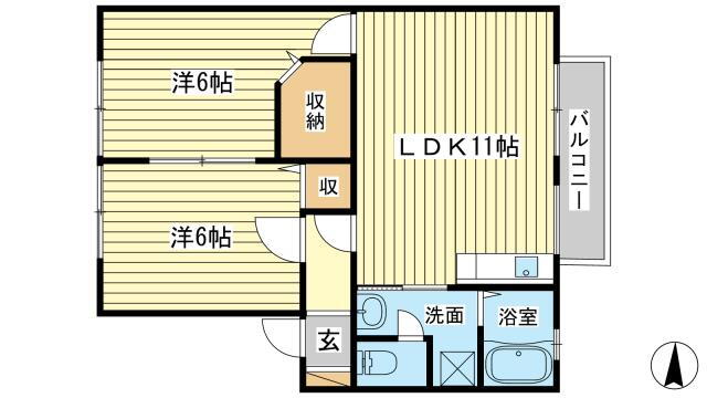 兵庫県姫路市飾磨区付城２ 英賀保駅 2LDK アパート 賃貸物件詳細