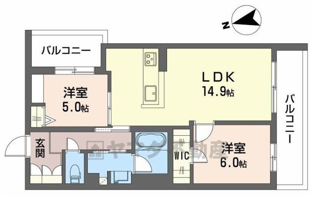 大阪府池田市五月丘１ 池田駅 2LDK マンション 賃貸物件詳細