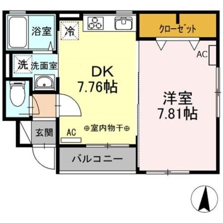 東京都葛飾区南水元４ 金町駅 1DK アパート 賃貸物件詳細
