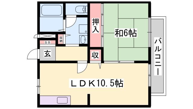 兵庫県姫路市花田町小川 京口駅 1LDK アパート 賃貸物件詳細