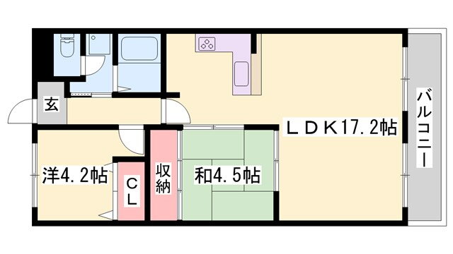 兵庫県姫路市白浜町 白浜の宮駅 2LDK マンション 賃貸物件詳細