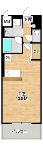 ルミナスビラ石橋 5階 ワンルーム 賃貸物件詳細