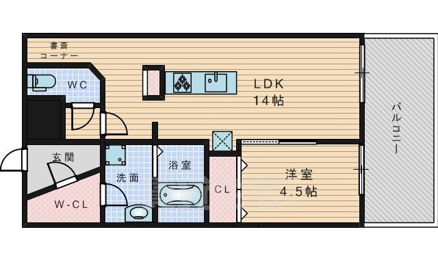 大阪府枚方市宮之阪１ 枚方市駅 1LDK マンション 賃貸物件詳細