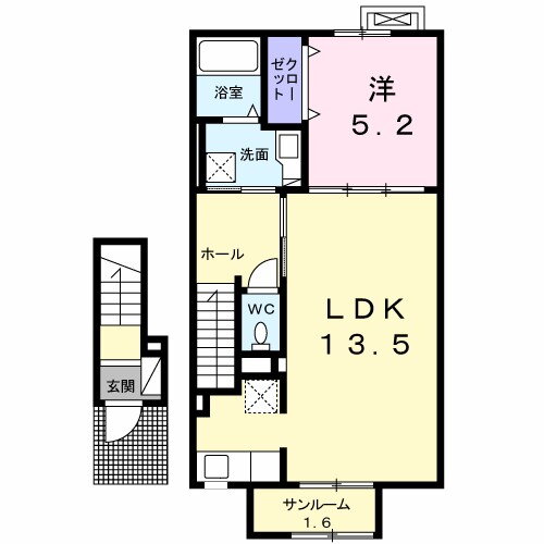 新潟県新発田市豊町３ 新発田駅 1LDK アパート 賃貸物件詳細