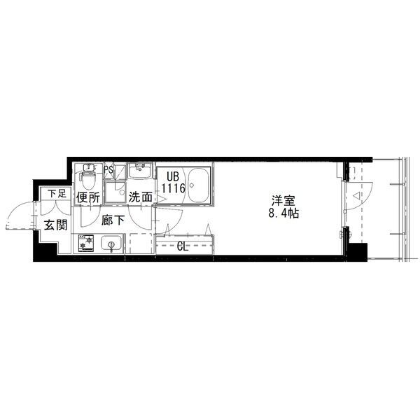 兵庫県姫路市福中町 姫路駅 1K マンション 賃貸物件詳細